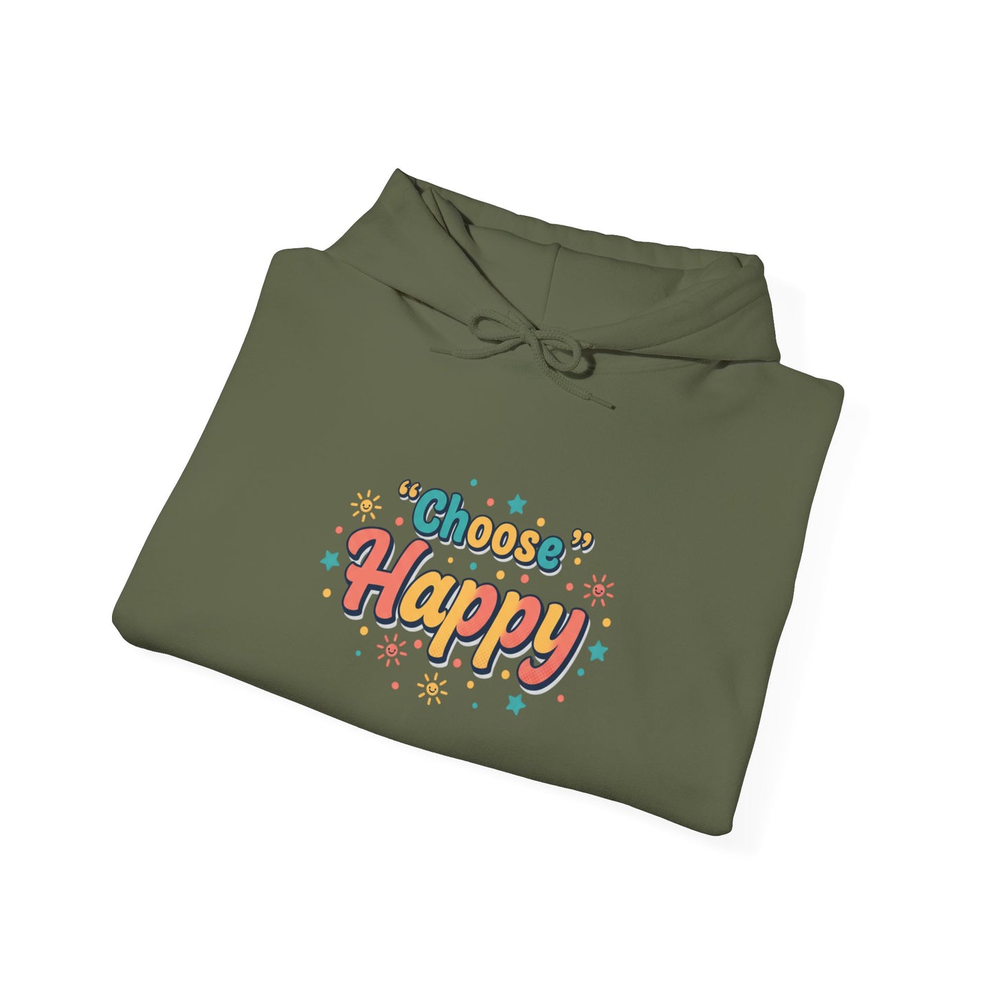 A happy Hippie  Hoodie – Retro ‘Live Good Vibes’ Pullover