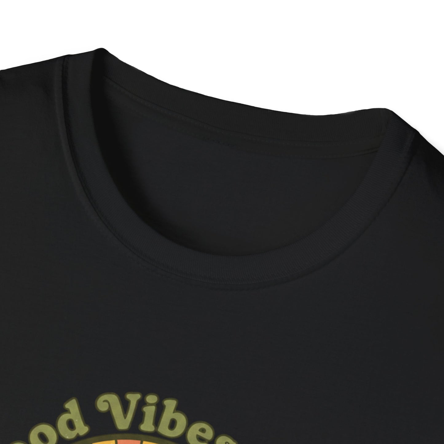 Good Vibes Only T‑Shirt — Retro Hippie Van & Tie-Dye “Spread Love” Tee