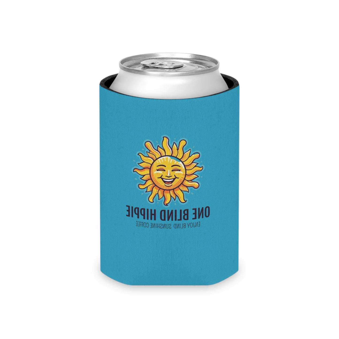 Sunshine Vibe Can Cooler - Perfect for Beach Days, BBQs, and Summer Parties, Fun Gift for Hippie Lovers