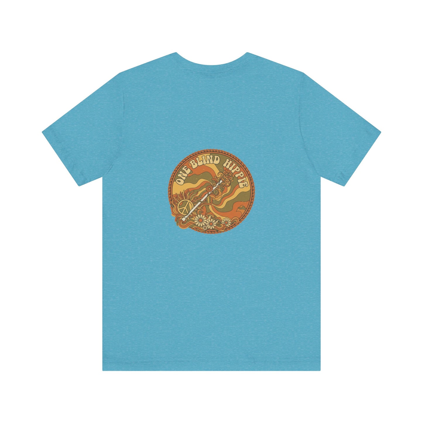 Sunny Vibes Unisex Tee - Positive Thoughts, Casual Wear, Gift for Hippies, Summer Style, Festival Fashion, Daily Comfort