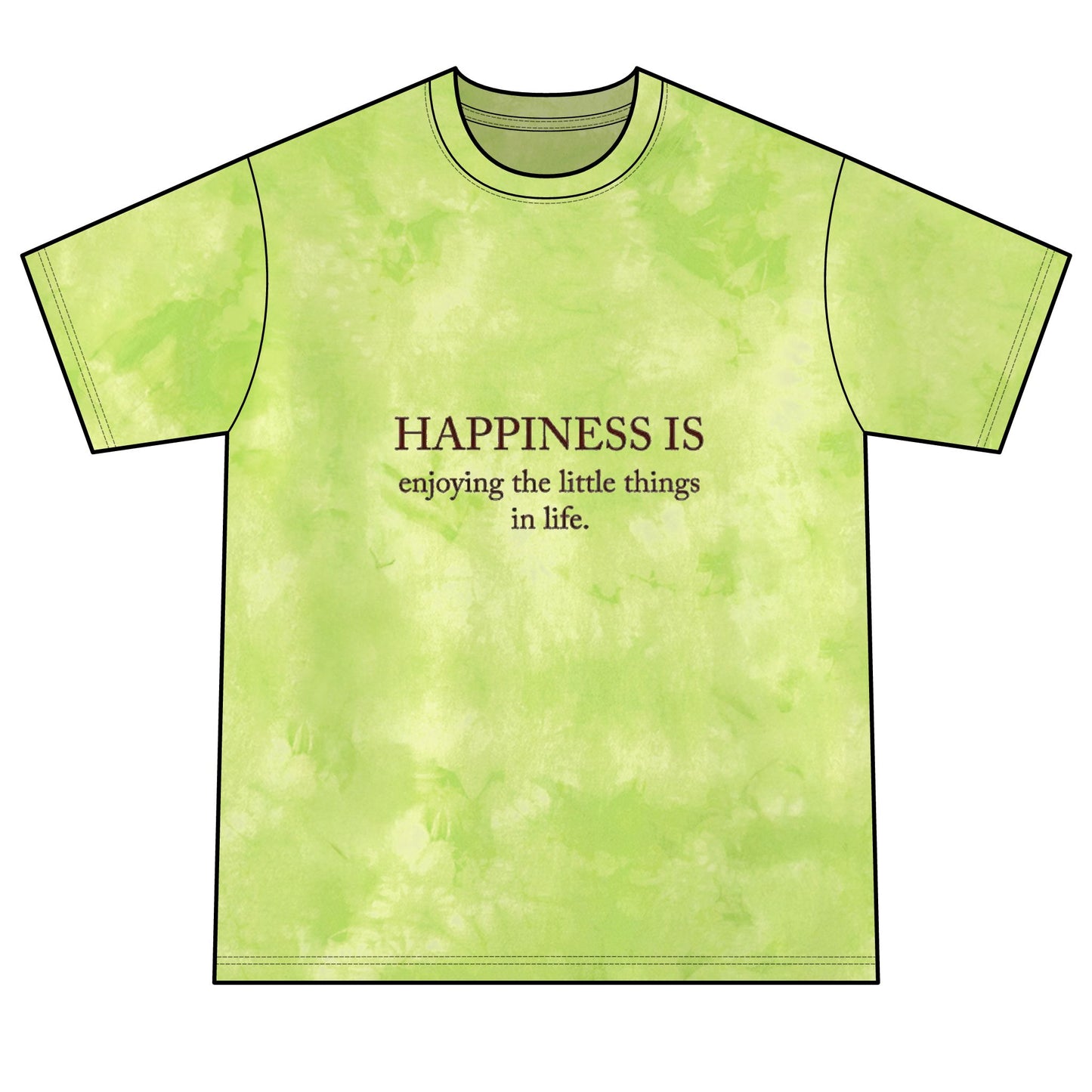 Tie-Dye Tee — "Choose Joy" Sun & Crystal Graphic