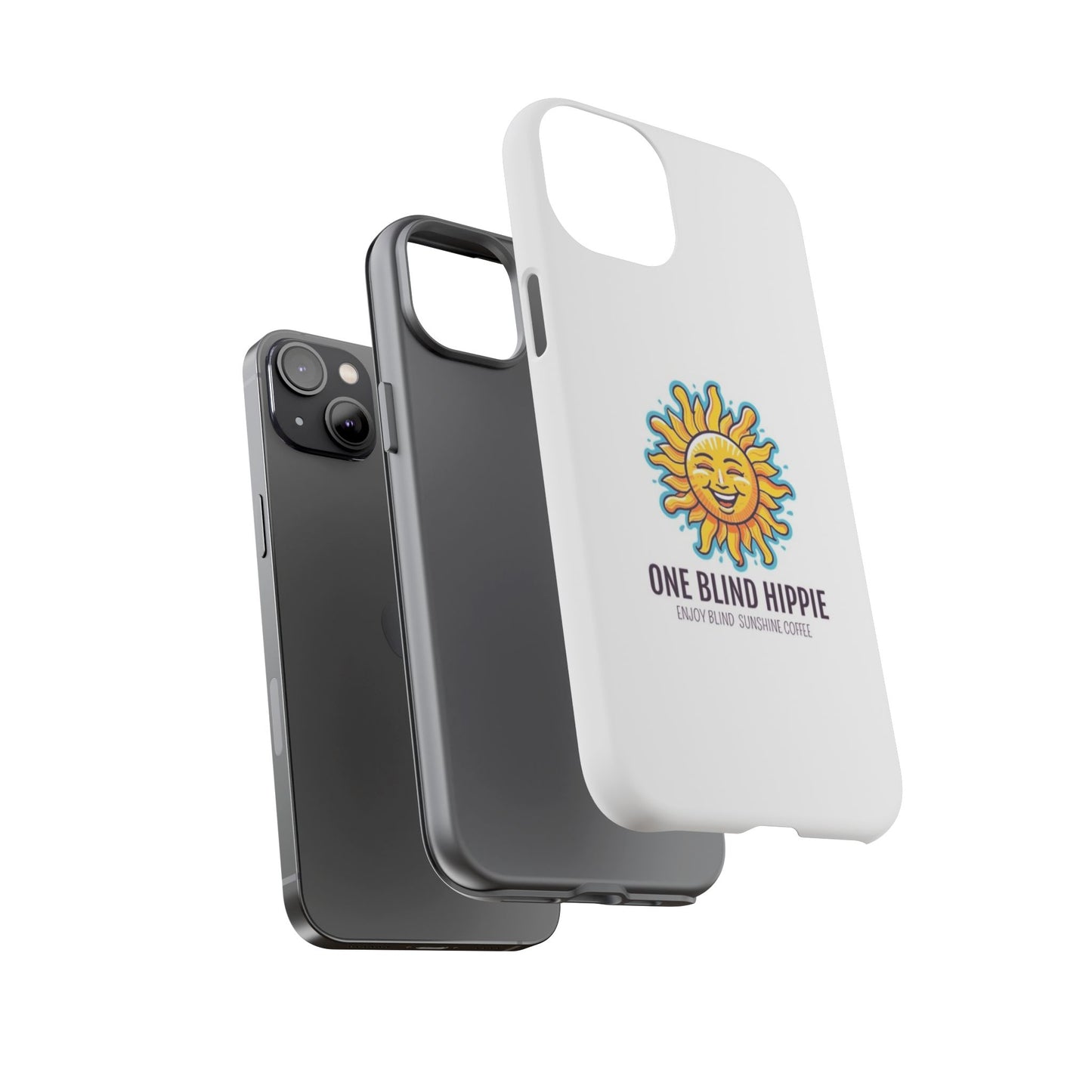 1 Phone Cases - Positive Vibes & Sunshine Hippie Blend Design