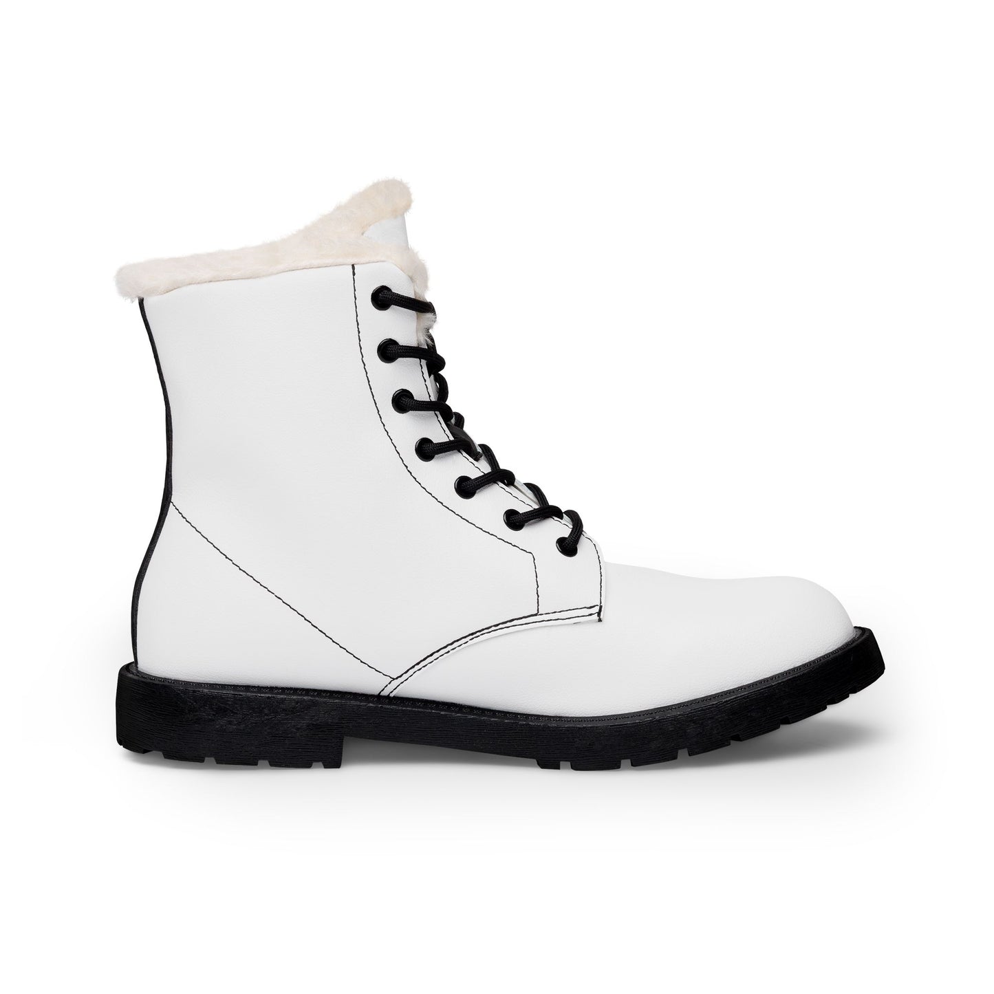 Women's Boots — 'Positive Thoughts Positive Vibes' Hippie Fur & Leather Fashion Boots