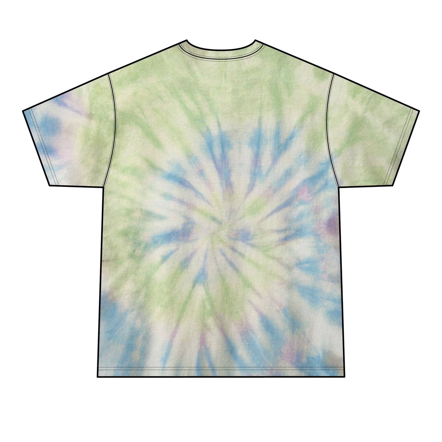 A Retro 'One Blind Hippie' Tie-Dye Tee — Vintage Psychedelic Graphic Shirt