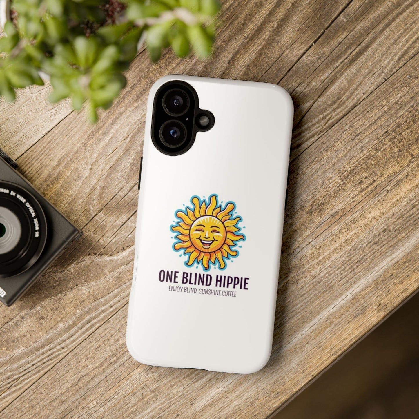 1 Phone Cases - Positive Vibes & Sunshine Hippie Blend Design