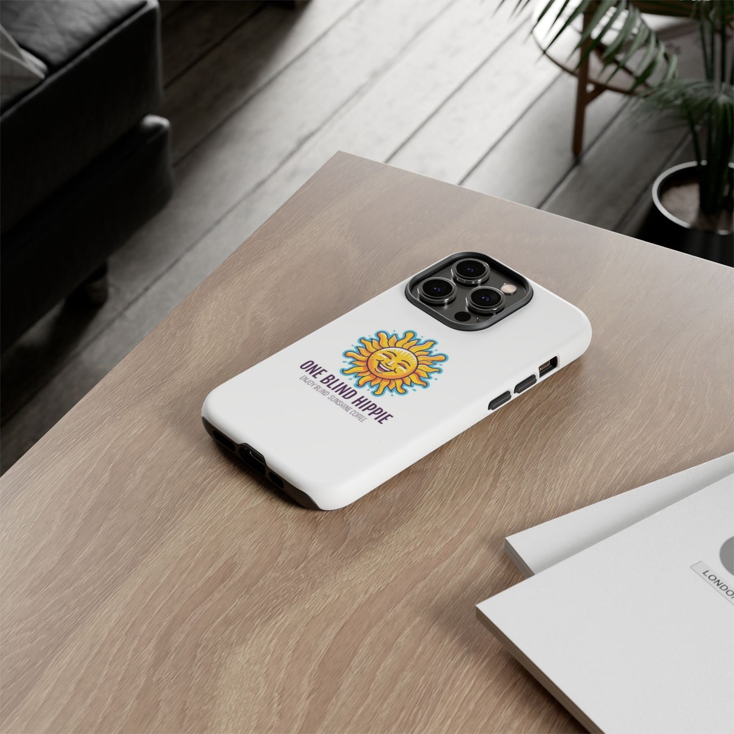 1 Phone Cases - Positive Vibes & Sunshine Hippie Blend Design