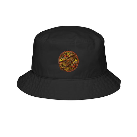 A Embroidered  Bucket Hat — Vintage style
