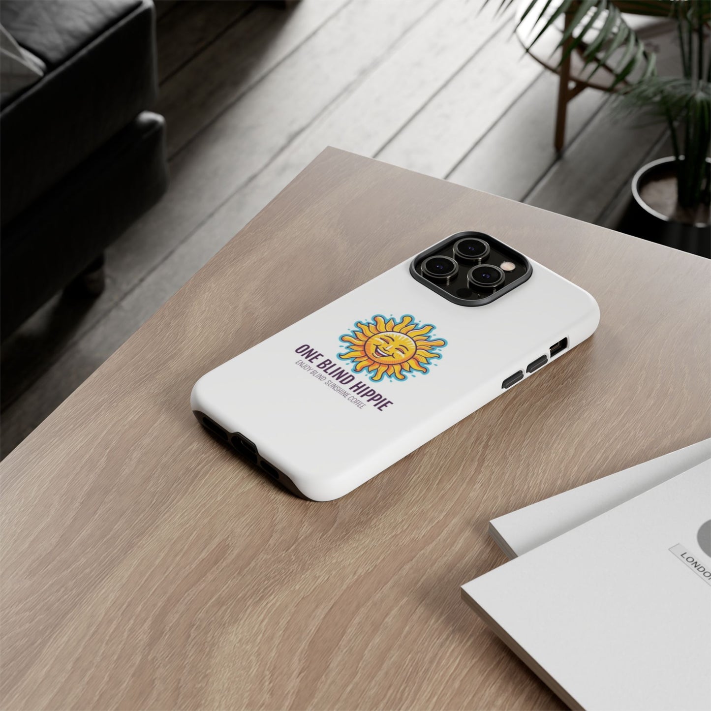 1 Phone Cases - Positive Vibes & Sunshine Hippie Blend Design