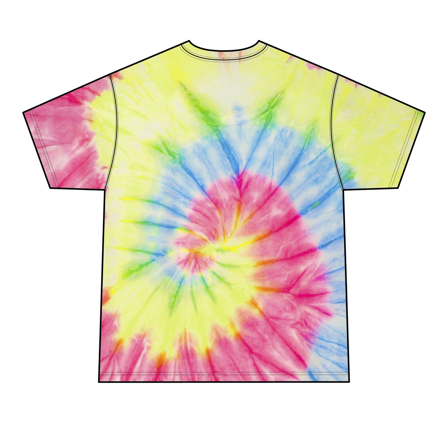 A Retro 'One Blind Hippie' Tie-Dye Tee — Vintage Psychedelic Graphic Shirt