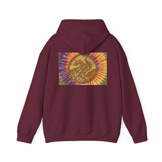 A Retro PEACE 'One blind Hippie' Hoodie