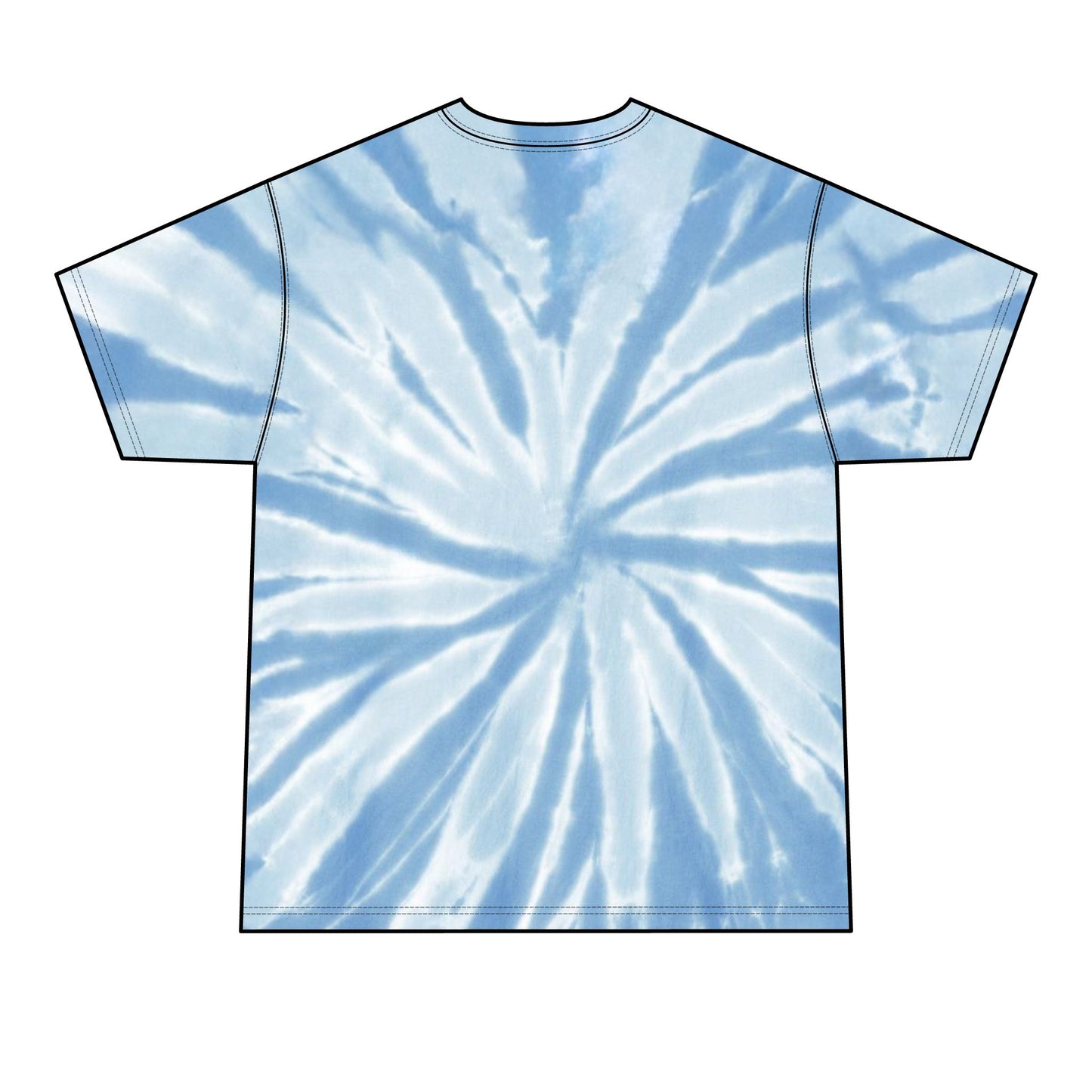 A Retro 'One Blind Hippie' Tie-Dye Tee — Vintage Psychedelic Graphic Shirt