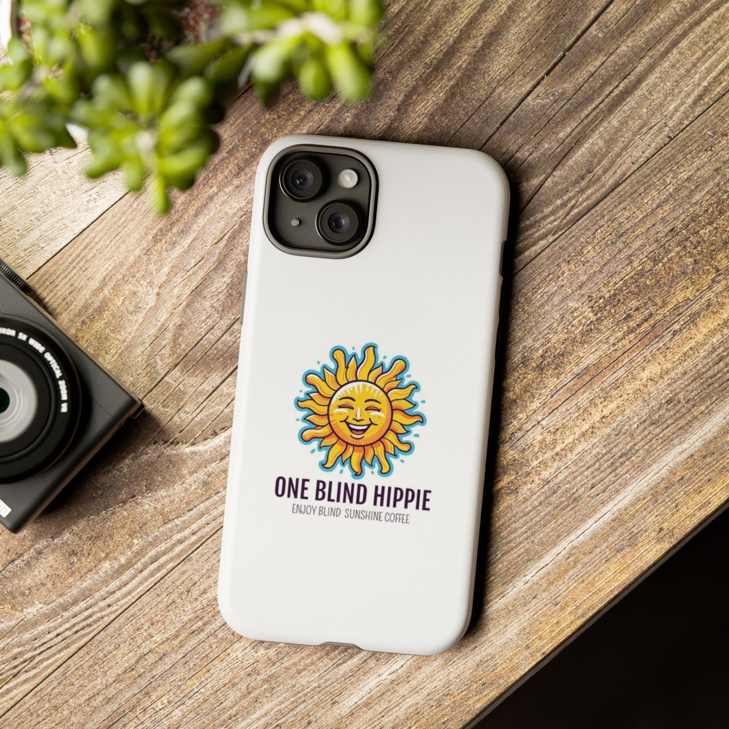 1 Phone Cases - Positive Vibes & Sunshine Hippie Blend Design