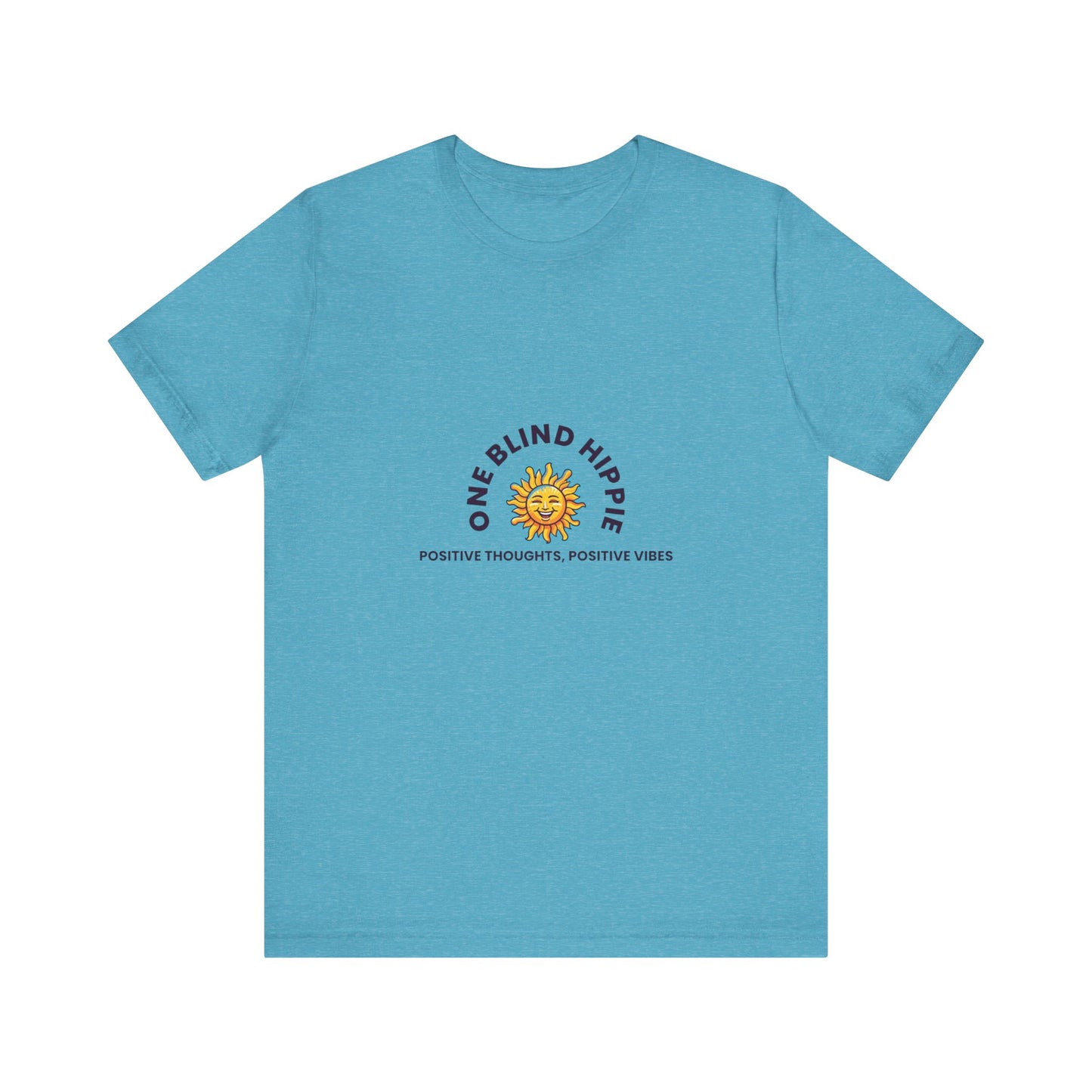 1 Sunny Vibes Unisex Tee - Positive Thoughts, Casual Wear, Gift for Hippies, Summer Style, Festival Fashion, Daily Comfort