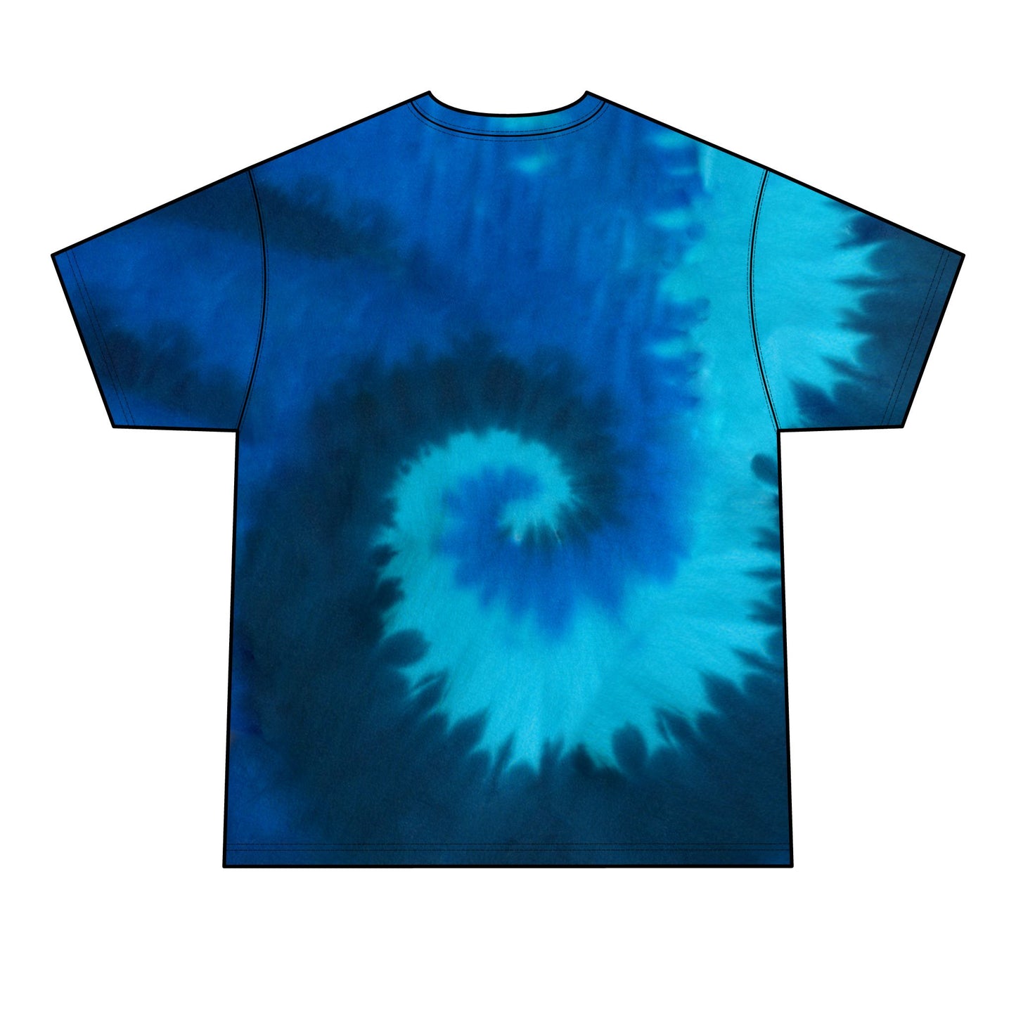 A Retro 'One Blind Hippie' Tie-Dye Tee — Vintage Psychedelic Graphic Shirt