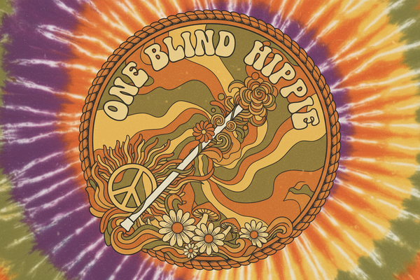 Add a little tie-dye or sunshine to the logo